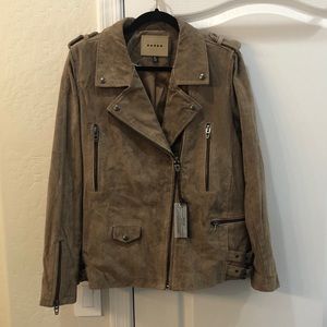 Blank NYC Suede Moto Jacket, Blank NYC Leather Moto Jacket